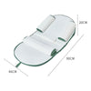 Cojin Antireflujo Ergonomico Viscoelastico Con Cinturon