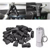Pack 100 Seguros Candados Magneticos Gancheras 6mm + 1 Llave