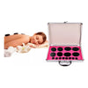 Set De Terapia Masajes Maleta Calentadora Piedras Calientes