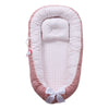 Cama Cojín Nido Colecho De Algodón + Almohada Reforzado Impo
