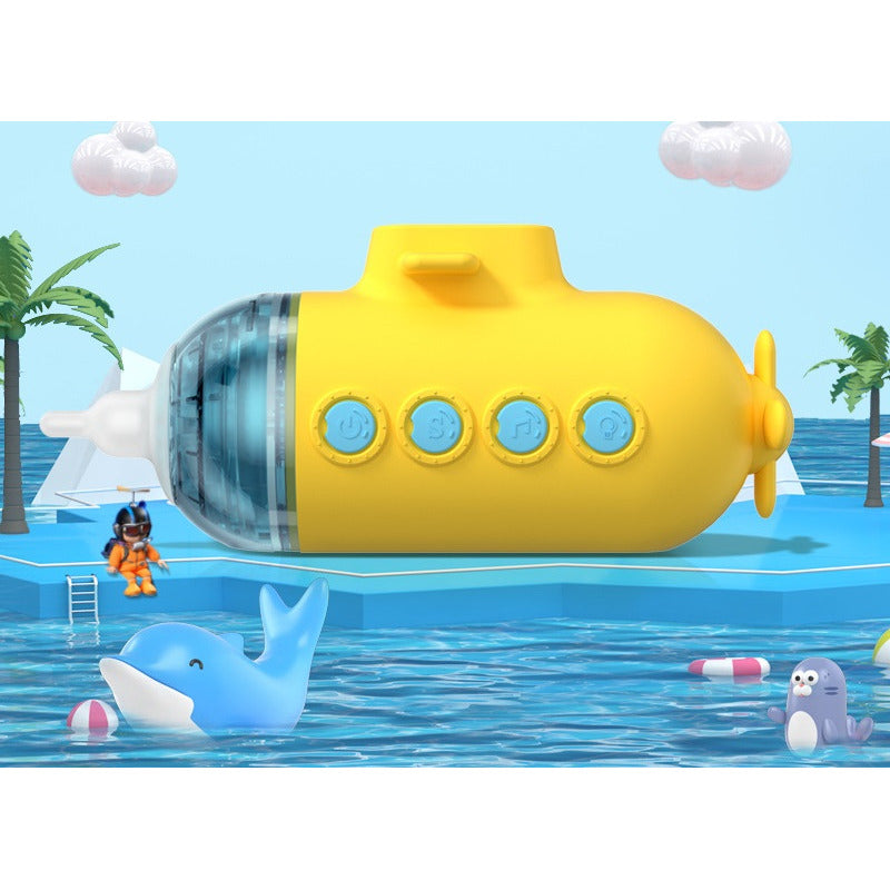 Aspirador Nasal Saca Mocos De Bebe Submarino Con 3 Boquillas Submarino Amarillo