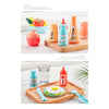 Cocina De Juguete 42 Accesorios Estilo Moderno Rosada Import Rosa