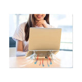 Soporte Portatil Aluminio Plegable Para Notebook Tablet Color Plateado Plateado