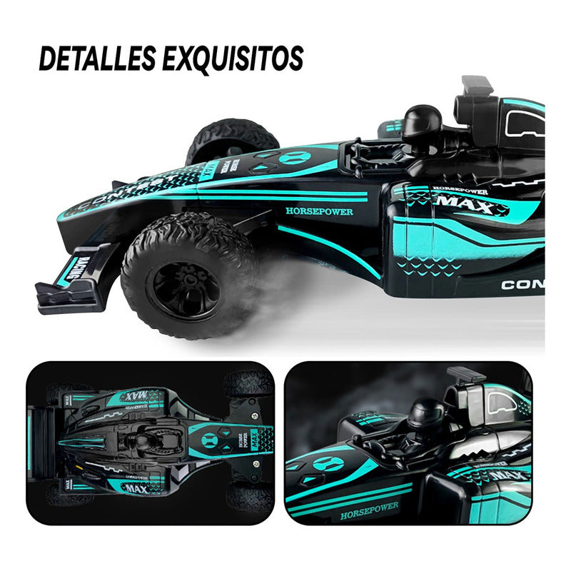 Auto De Carrera Rc Juguete Control Remoto Niños Niñas Import Cian