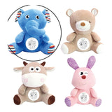Peluche Con Sonido Ruido Blanco Y Luz Nocturna Sueño De Bebé