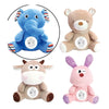 Peluche Con Sonido Ruido Blanco Y Luz Nocturna Sueño De Bebé