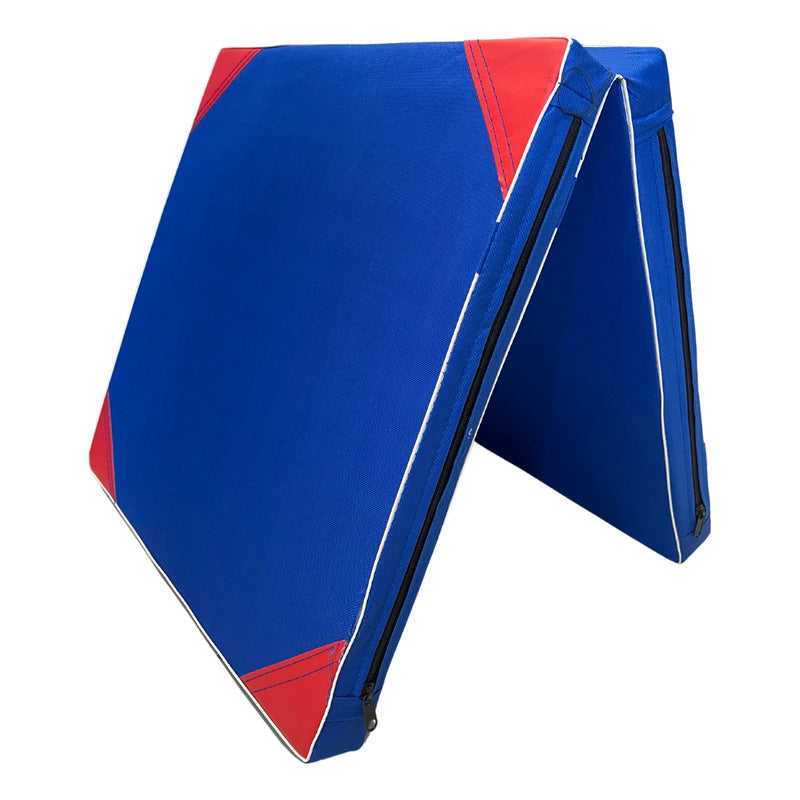 Colchoneta Deportiva Tela Lona Oxford 100x50x5cm  Azul
