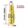 25pcs Punta Boquilla 0.8 A 1.0 Contacto Soldadura Para 15ak