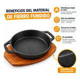 Cacerola De Hierro Fundido Negro
