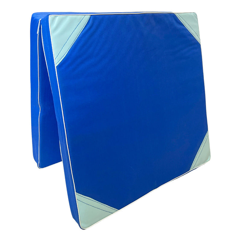 Colchoneta Deportiva Tela Lona Oxford 100x50x5cm  Azul
