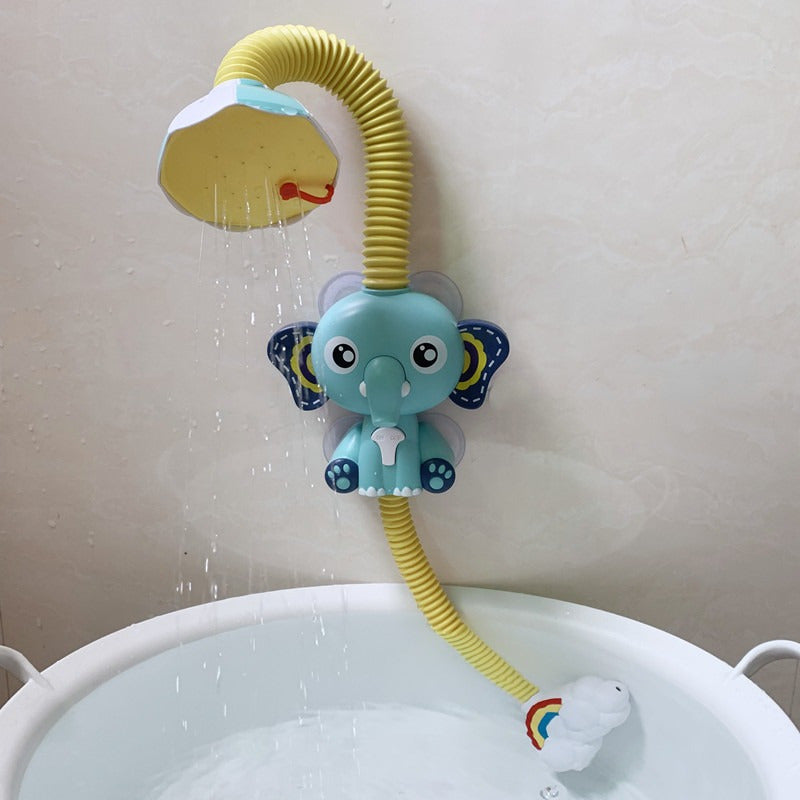 Regadera Diseño Elefante para Baño de Bebé - Juguete Ducha y Tina