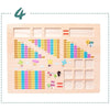 Set Didactico De Reloj Con Fecha Y Multiplicación Montessori
