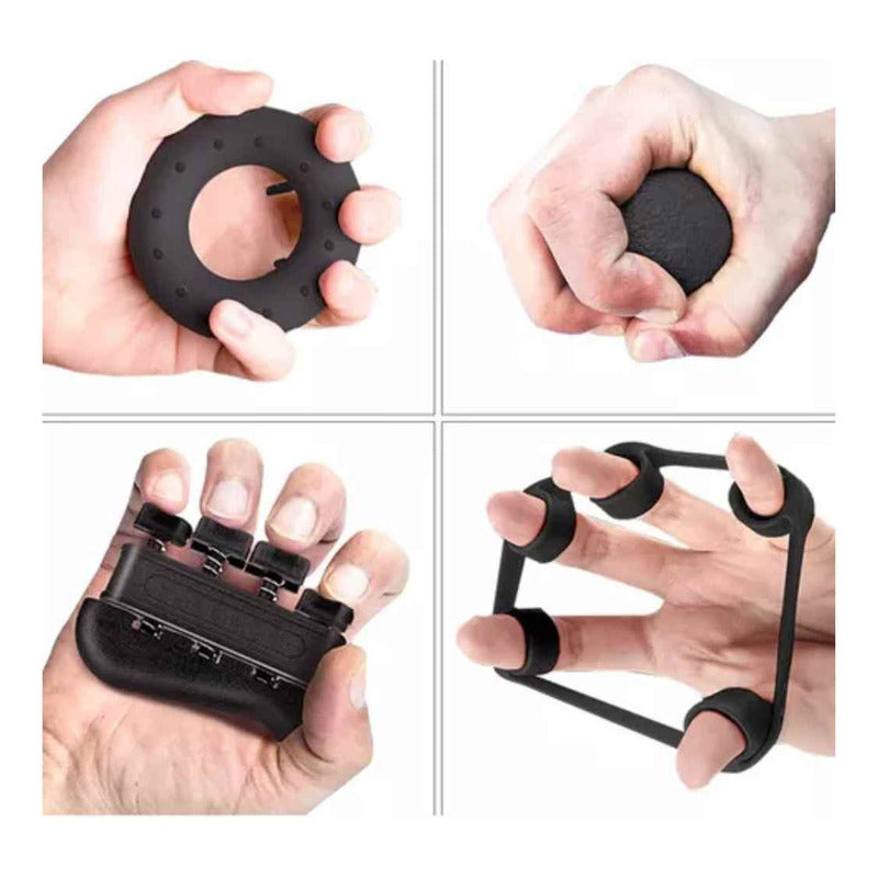 Ejercitador De Manos 5 Pzs Hand Grip Profesional 5 - 165 Kg