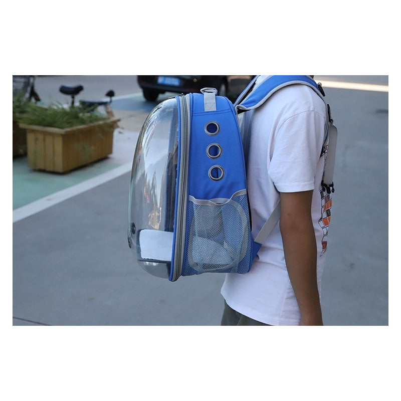 Mochila Transportadora Transparente para Mascotas Altmann