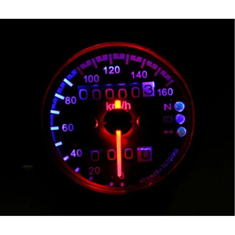 Velocímetro Para Moto Con Cuenta Kms Importado Universal