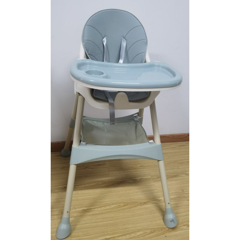 Silla Ecocuero De Comer 2 En 1 Portatil Importada Multiuso