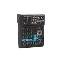 Mesa De Sonido Jiy-f4a 4 Dj Mp3 / Usb / Bluetooth / Canales