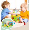 Cubo Didáctico Montessori Juguete De Madera Bebe Infantil