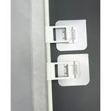 Reja Retráctil Para Puertas Y Pasillos Importada 190cms Negro
