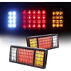 Kit 2 Unid. Focos Led Traseros 24v Camion Carro Remolque Etc