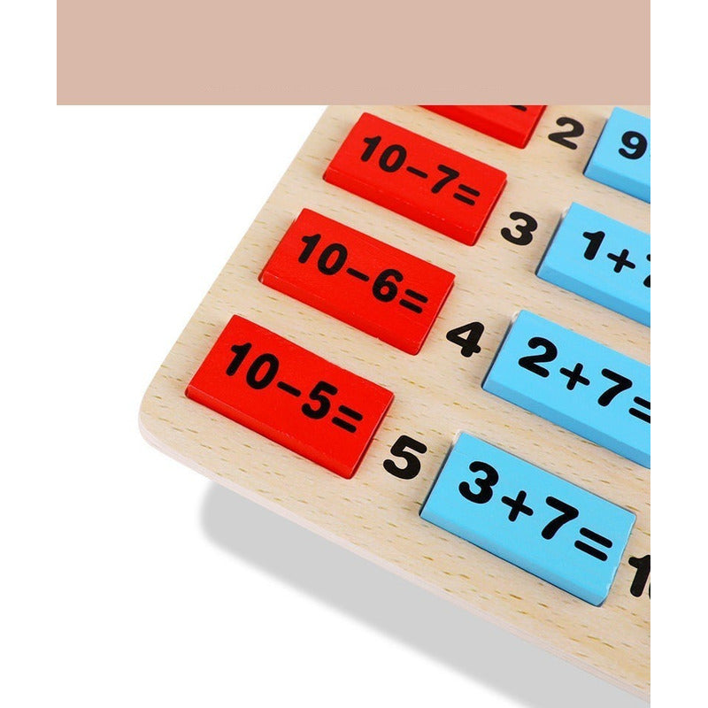 Tabla Matemática Multiuso Didáctica Montessori Altmann