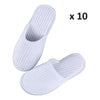 Kit 10 Pantuflas Hoteleras Premium Suela 7mm / 3 Modelos
