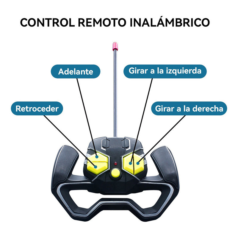 Auto De Carrera Rc Juguete Control Remoto Niños Niñas Import Cian