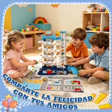 Pista De Auto 6 Niveles Azul Acero