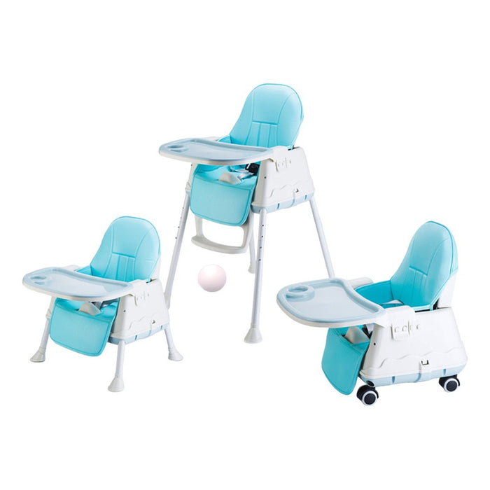 Silla Ecocuero Para Comer Portatil  Importada Multiuso