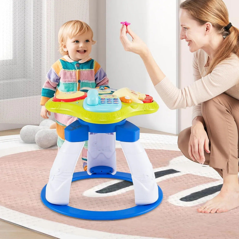 Centro De Actividad Para Bebés 3 En 1 Baby Joy Azul Azul
