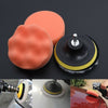 Kit De 6 Accesorios Discos Esponjas Pulir Pulidoras Auto