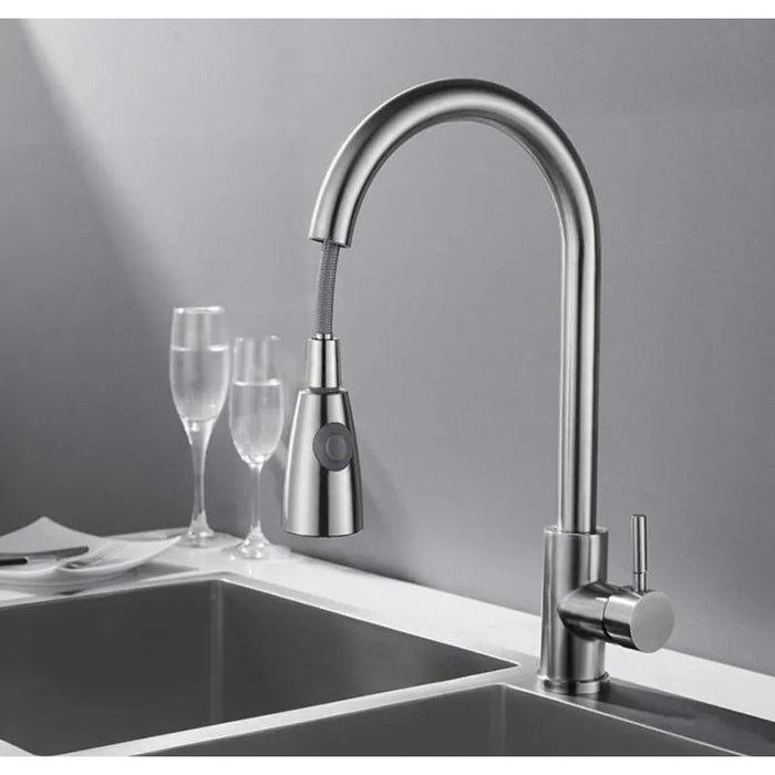 Llave Monomando Lavaplatos Profesional Extraíble Importada