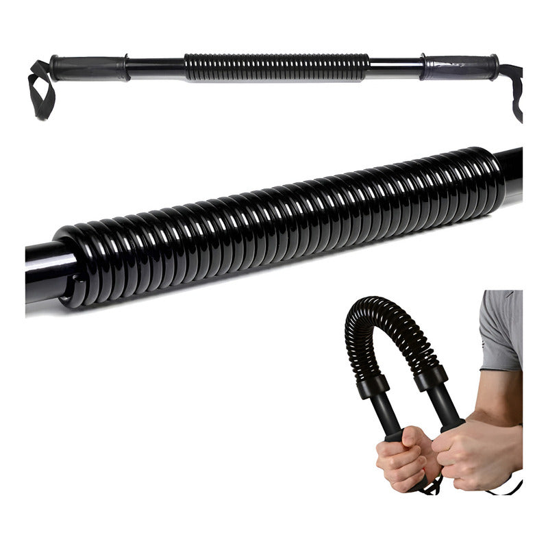 Power Twister Barra de Torsión Resorte 30 kg para Entrenamiento
