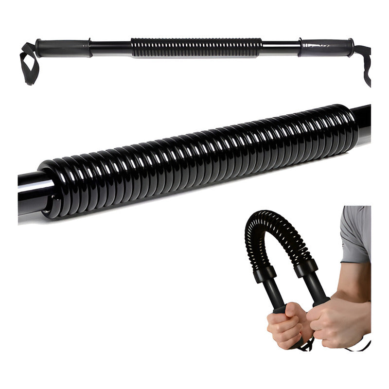 Power Twister Barra de Torsión Resorte 30 kg para Entrenamiento