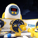Tiro Al Blanco Infantil Extraterrestes Con Pelotas Automatic Negro Disparo