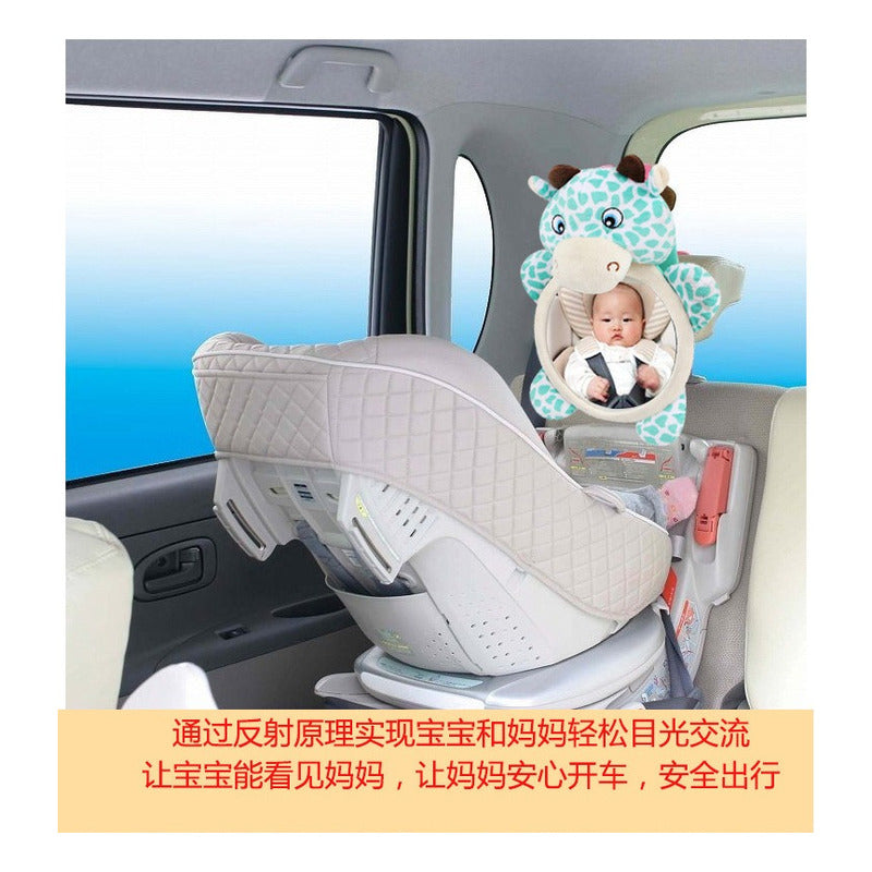 Espejo Xl Retrovisor Ajustable De Bebe De Elefante Para Auto Espejo De Elefante