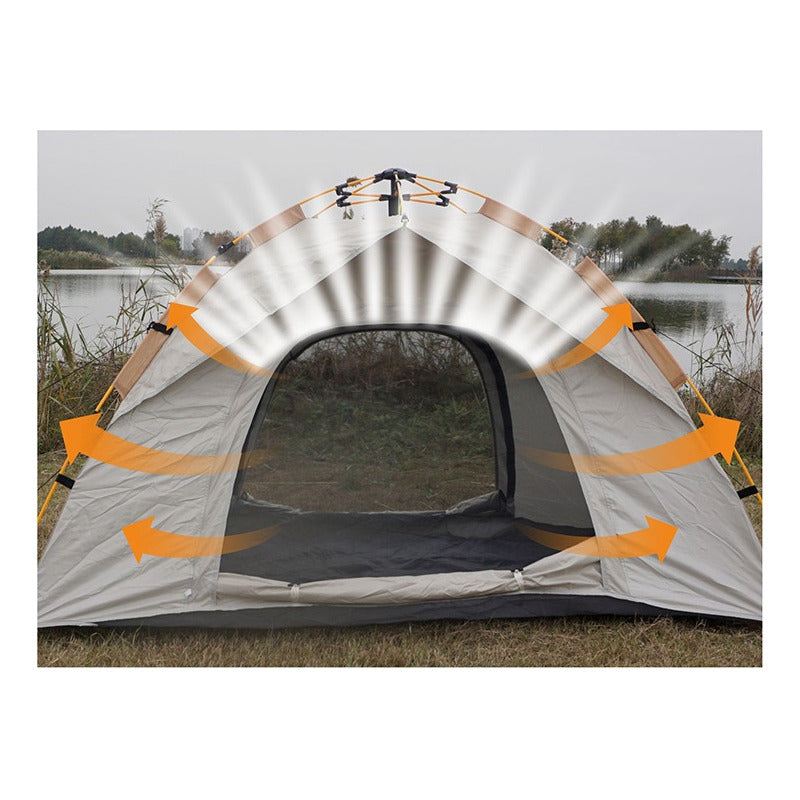 Carpa Automatica Para 4 Personas Reforzada Importada
