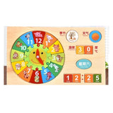 Set Didactico De Reloj Con Fecha Y Multiplicación Montessori