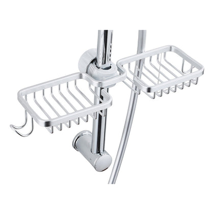 Rejilla Escurridor Esponja Doble Metalica Con Soporte