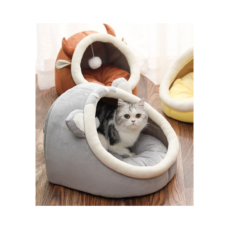 Casa Cama Iglú para Mascotas Diseño Orejitas Altmann