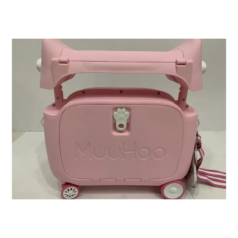 Maleta Cama Avion Auto Infantil Reforzada Muuhoo 3 Colores