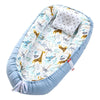 Cama Cojín Nido Colecho De Algodón + Almohada Reforzado Impo