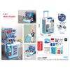 Maletín Hospital De Juguete 4 En 1 Con Accesorios Azul 34pcs Azul