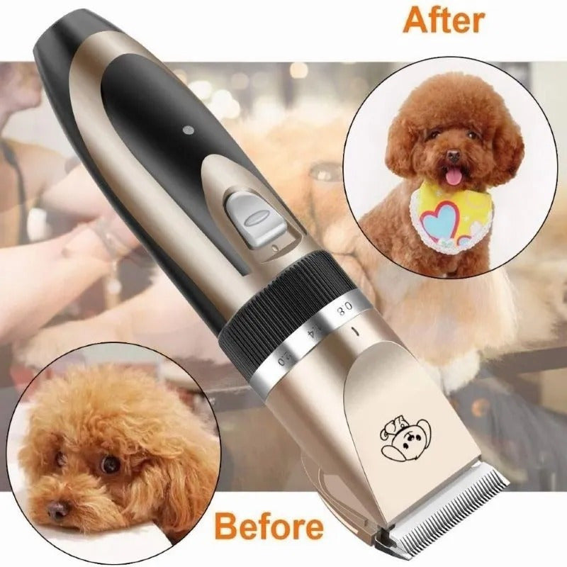 Máquina De Cortapelos Para Perros Y Mascotas Importada Beige