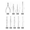 Set Manicure 19 Piezas Herramientas Para Uñas Pies Importada