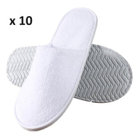 Kit 10 Pantuflas Hoteleras Premium Suela 7mm / 3 Modelos