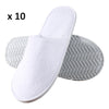 Kit 10 Pantuflas Hoteleras Premium Suela 7mm / 3 Modelos