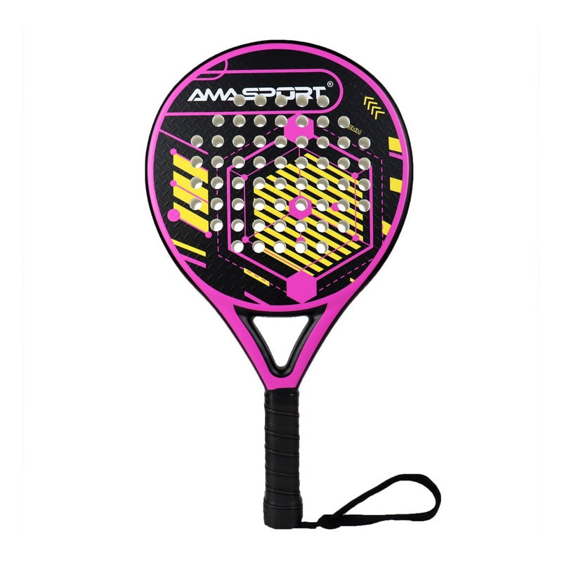 Pala de Pádel 38mm Full Carbono con Bolso - 4 Diseños