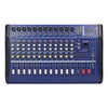 Consola Power Mixer De 12 Canales Usb Mp3 Player 500watts