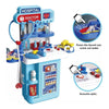Maletín Hospital De Juguete 4 En 1 Con Accesorios Azul 34pcs Azul